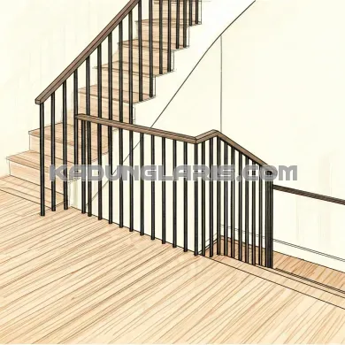 desain railing tangga jogja terbaik